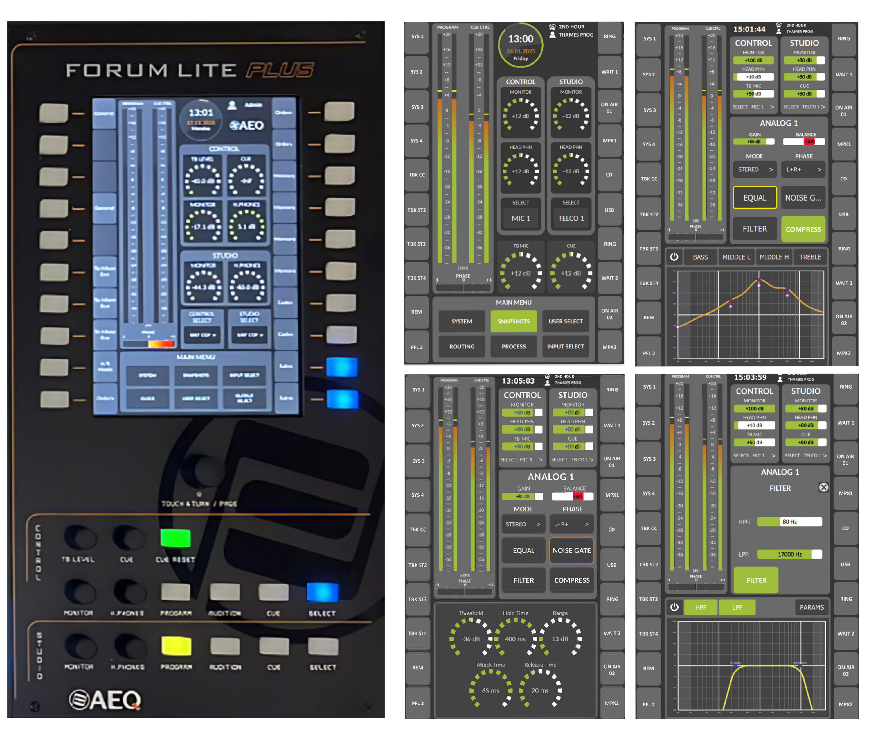 Ovládací a monitorovací modul: Ovládací a monitorovací modul:
