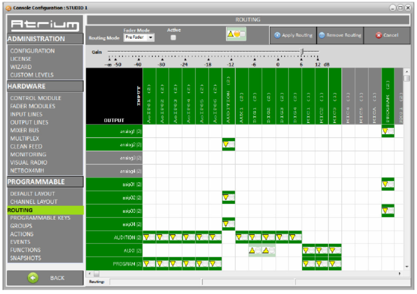 Konfigurační software Konfigurační software